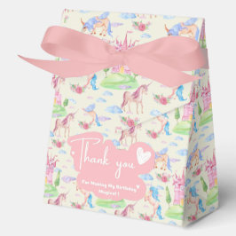 Unicorn Favor Box Geschenkschachtel
