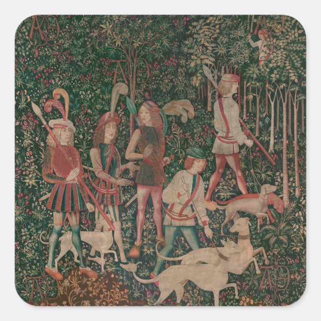 Unicorn Festival - Martha Argerich Projekt Quadratischer Aufkleber (Vorderseite)