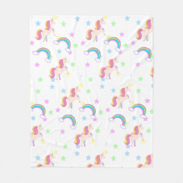 Unicorn Fleece Blanket