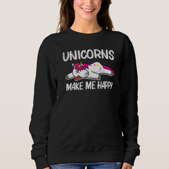 Unicorn For Men Women Mythical Creature Sweatshirt (Vorderseite)