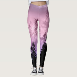 Unicorn Forest Dream #1 #dreamy #wall #art Leggings