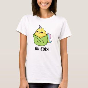 Unicorn Funny Baby Corn Pun T-Shirt