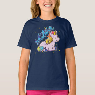 Unicorn Funny mit Attitude Was auch immer Neues T-Shirt