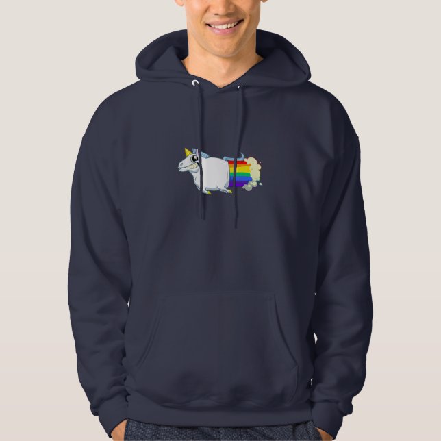 Unicorn-FurzenHoodie Hoodie (Vorderseite)