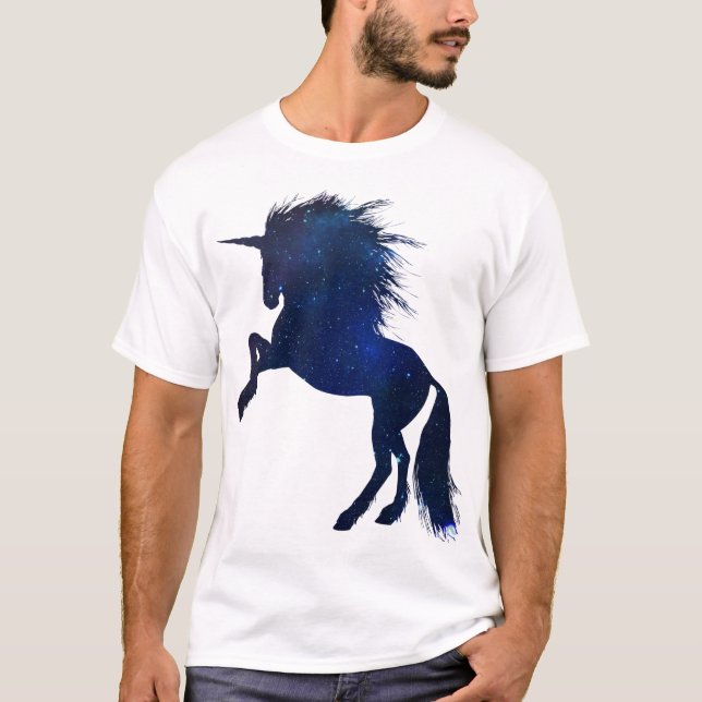 Unicorn Galaxy T-Shirt (Vorderseite)