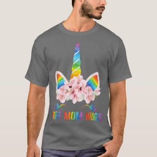 Unicorn Gay Pride LGBT T Lesbian Rainbow  T-Shirt