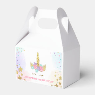 Unicorn-Geburtstags-Gastgeschenk-Kasten-magisches Geschenkschachtel