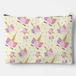 Unicorn Geburtstagsmuster Zubehörtasche