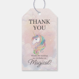 Unicorn Geburtstagsparty Dekoration Märchenfavorit Geschenkanhänger