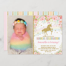 Unicorn Geburtstagsparty Pink Roses