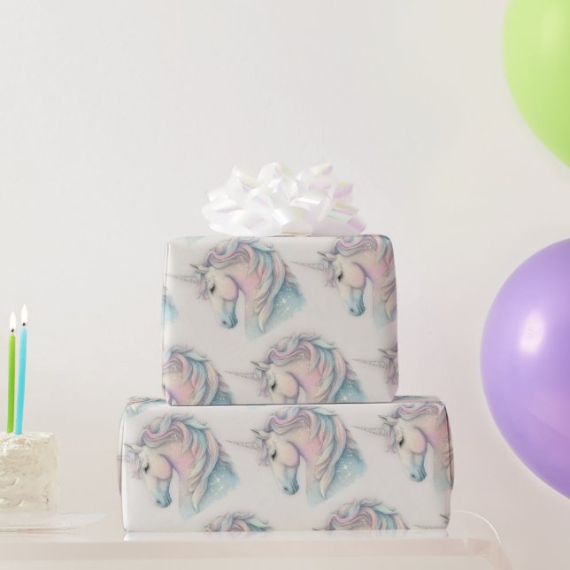 Unicorn Geschenkwrap Geschenkpapier (Partygeschenke)