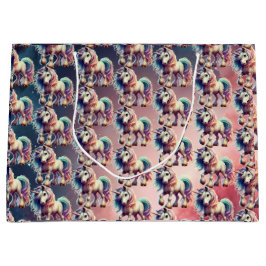 Unicorn Gift Bag Große Geschenktüte
