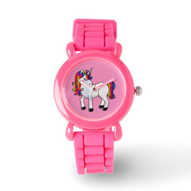 UNICORN GIRLS WRIST WATCH ARMBANDUHR (Vorderseite)