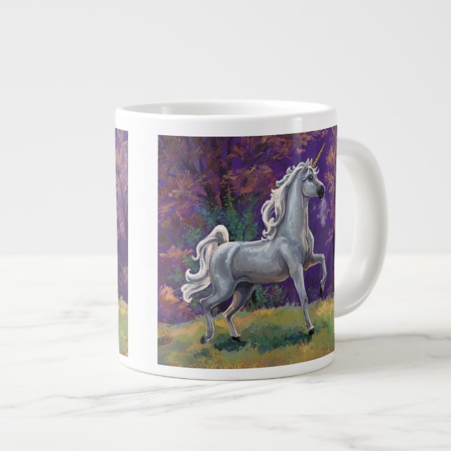 Unicorn Glade Jumbo-Tasse (Vorderseite Rechts)