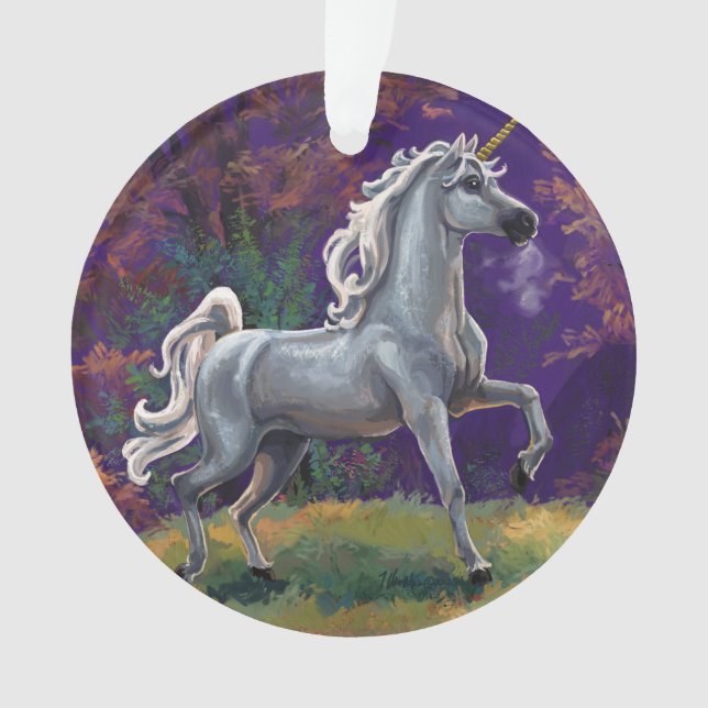 Unicorn Glade Ornament (Vorderseite)