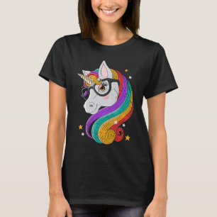 Unicorn Glasses Magical Fantasy Animal Unicorns Me T-Shirt