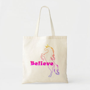 Unicorn Glaube Design - Tasche des Haushalts