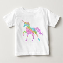 Unicorn-Glitzer-Spitze für Kinder