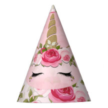 Unicorn Gold Pink Floral Rose Niedlich Trendy
