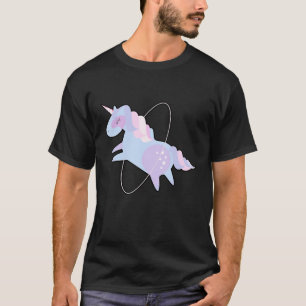 Unicorn Graphic Gymnast Gymnastik Acrobat Acrobat T-Shirt