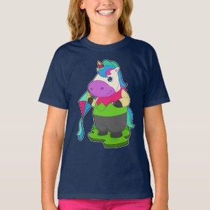 Unicorn Hang Gleitschirm Kite T-Shirt