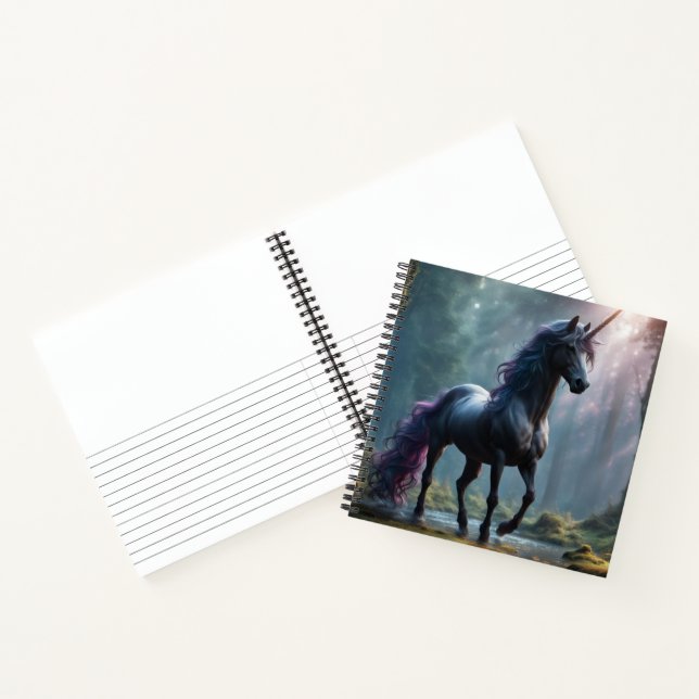 Unicorn Hardcover Notizbuch (Innenseite)