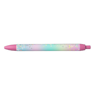 Unicorn Holographic Glitzer Kugelschreiber