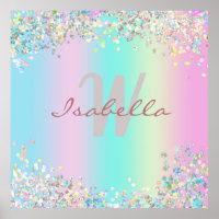 Unicorn Holographic Glitzer