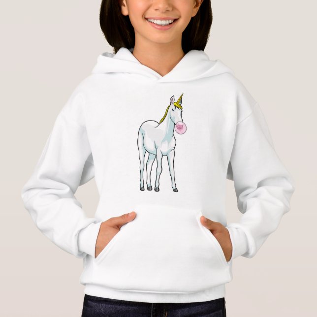 Unicorn Hoodie (Vorderseite)