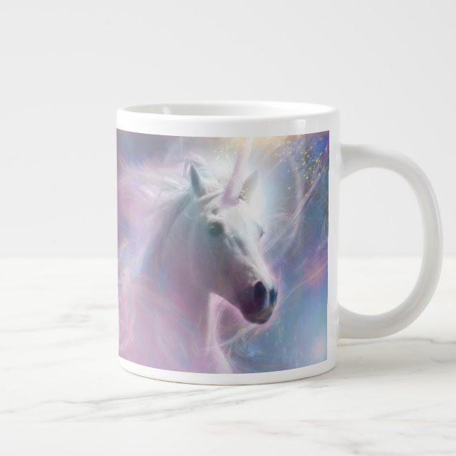 Unicorn Horse SHAFIRE Jumbo-Tasse (Rechts)