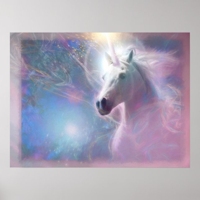 Unicorn Horse SHAFIRE Poster (Vorne)