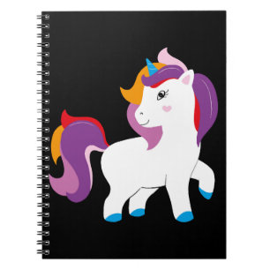 Unicorn Horse Unicorn Geschenke Kinder Erwachsene Notizblock