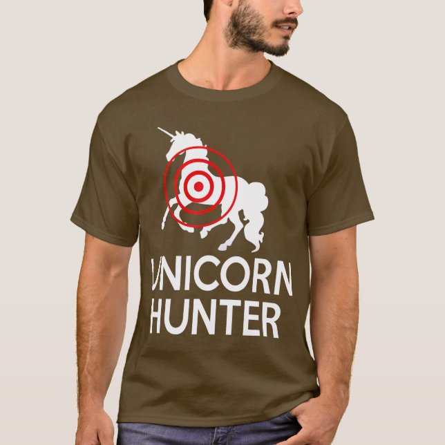 Unicorn Hunter Kostüm T-Shirt (Vorderseite)