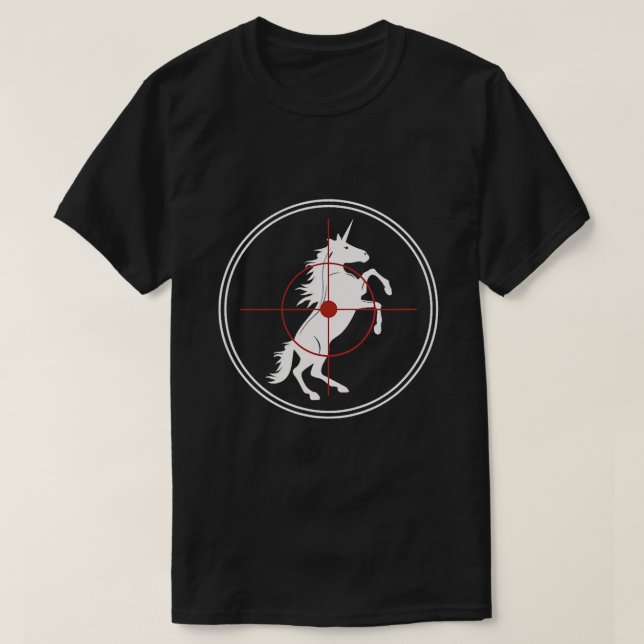Unicorn Hunter Polyamory Swingers Lifestyle 1 T-Shirt (Design vorne)
