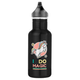 Unicorn - Ich mache Magie Edelstahlflasche