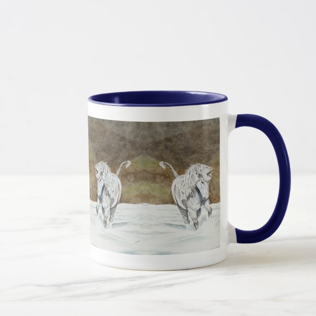 Unicorn isländisch tasse (Rechts)