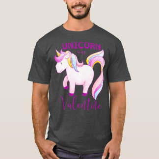 Unicorn ist mein Valentinaktiv T-Shirt