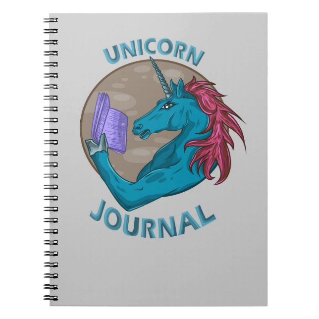 Unicorn Journal Notizblock (Vorderseite)