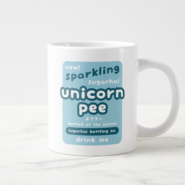 Unicorn Jumbo-Tasse (Rechts)