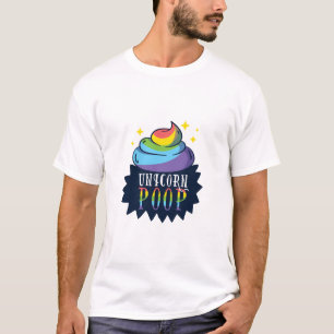 Unicorn kacken T-Shirt