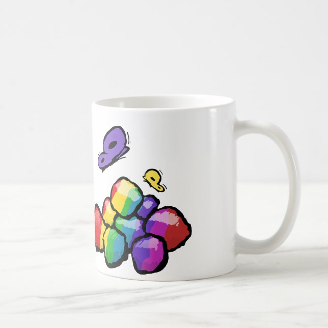 Unicorn kacken Tasse (Rechts)