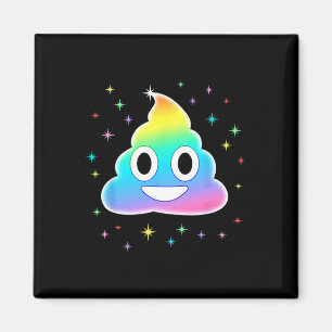 Unicorn Kackte Magic Rainbow Halloween-Kostüm Magnet