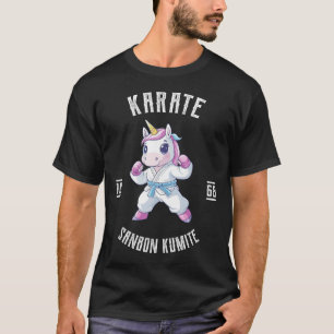 Unicorn Karate - Japanischer Kampfkünstler T-Shirt