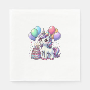 Unicorn Kindergeburtstag Party Boy Bday Girl Candl Serviette