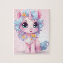 Unicorn-Kinderpuzzle Puzzle