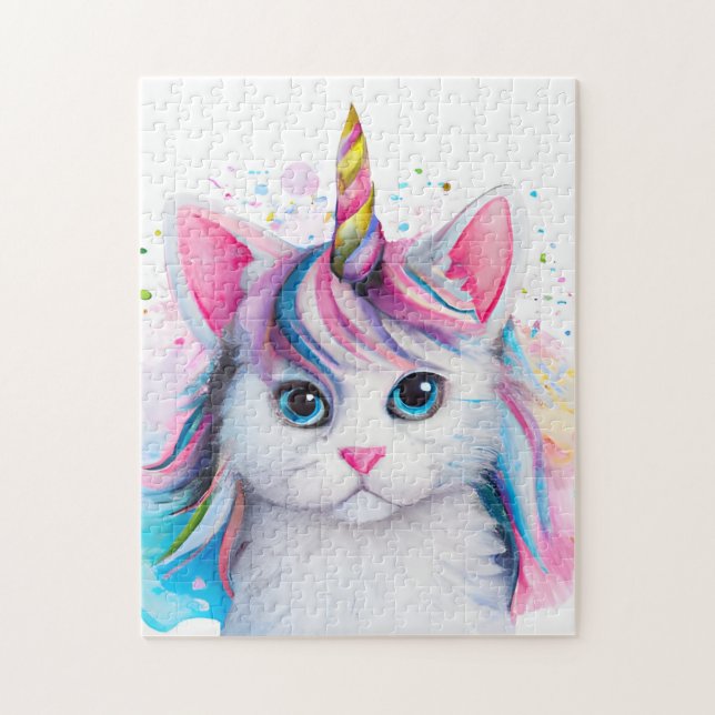 Unicorn Kitten Puzzle (Vertikal)