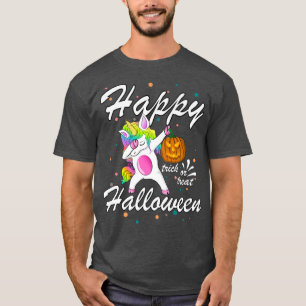 Unicorn Kostüme Girls Trick or treat Girls Happy H T-Shirt