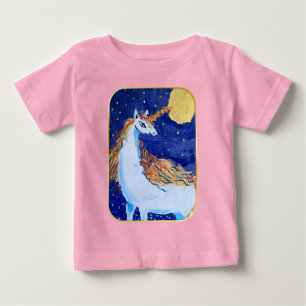 Unicorn "Kunst von Kindern" Baby T-shirt