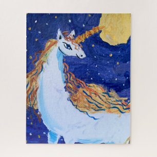Unicorn "Kunst von Kindern" Puzzle