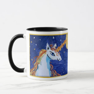 Unicorn "Kunst von Kindern" Tasse